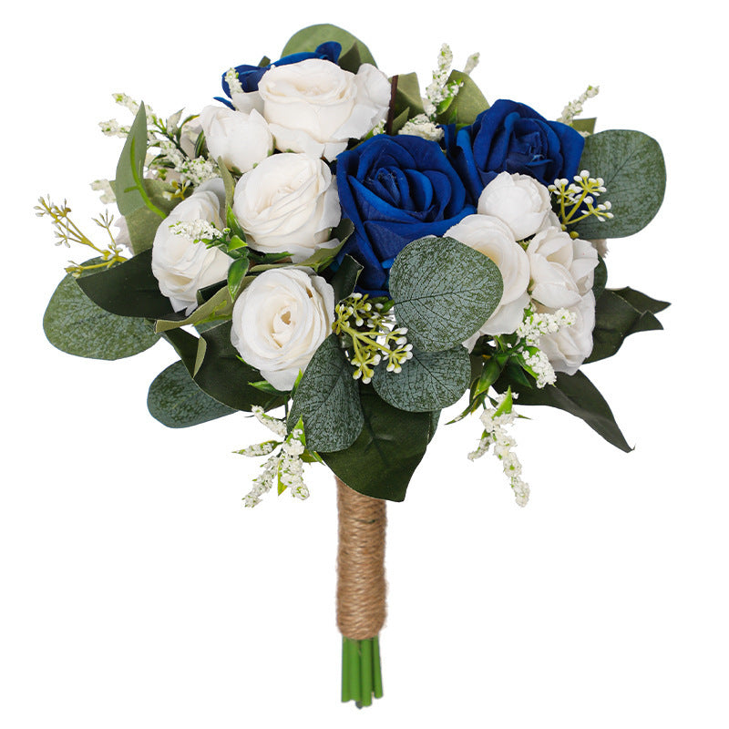 10" Bridesmaid Bouquets - Real Touch Artificial Flowers