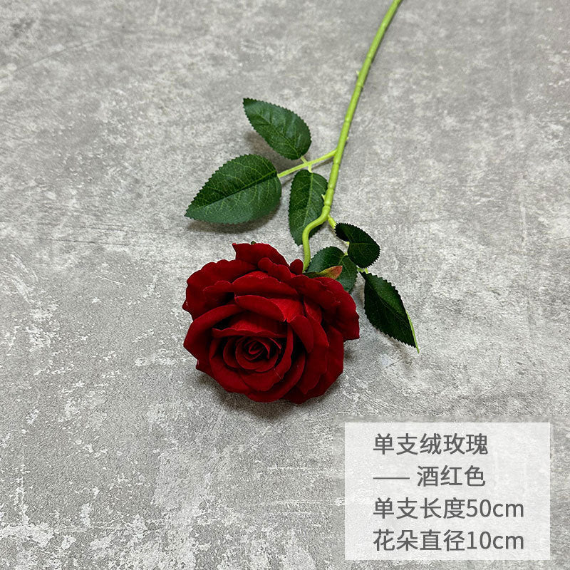 Red Austin Rose Flower Wall for Wedding