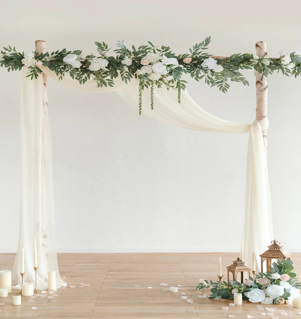 Artificial Table Flower Garland for wedding decor