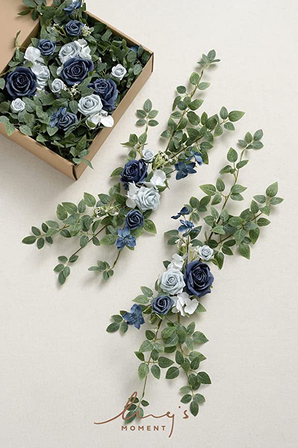 Artificial Aisle Chair Flower For wedding Decoration