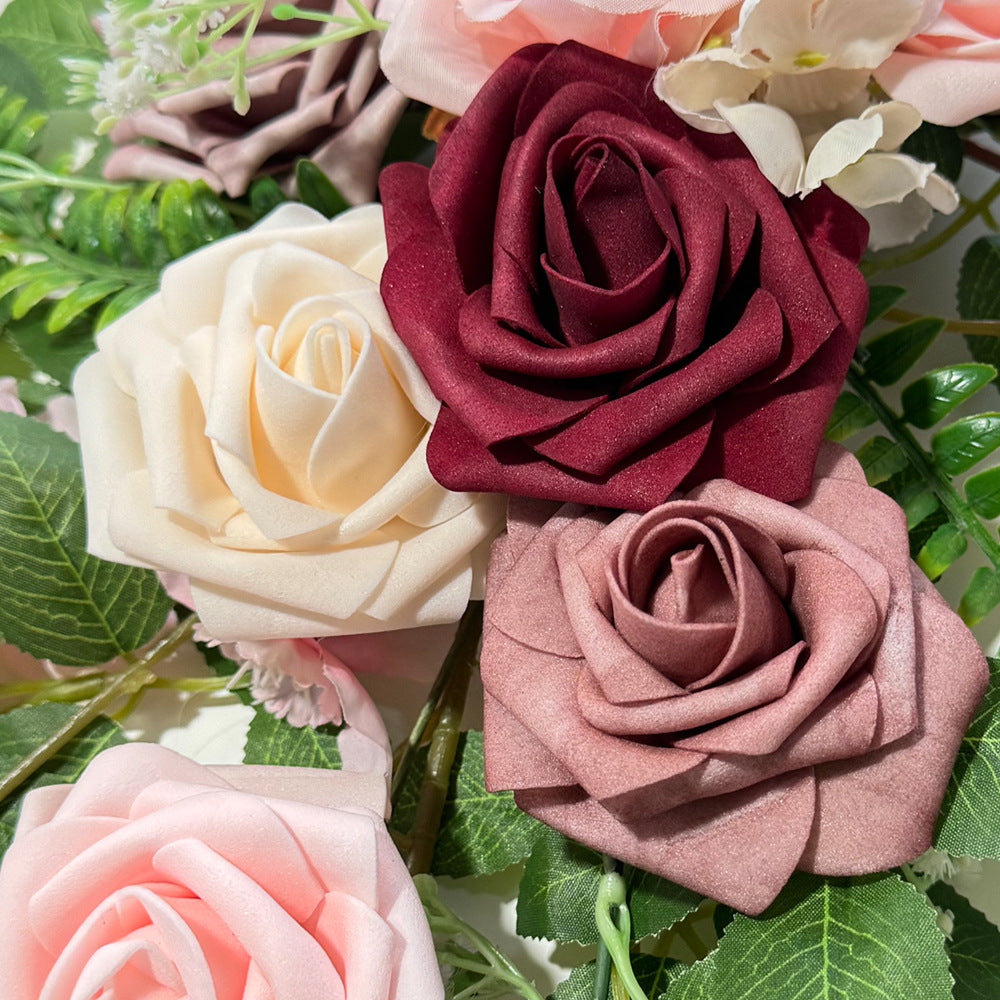 23 inch Artificial Flower Sign Decor for Wedding Party