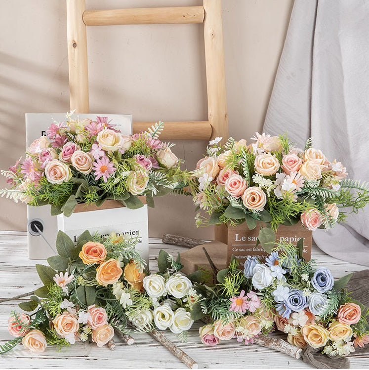 Ins Rose and Daisy Artificial Flower For Home Decor