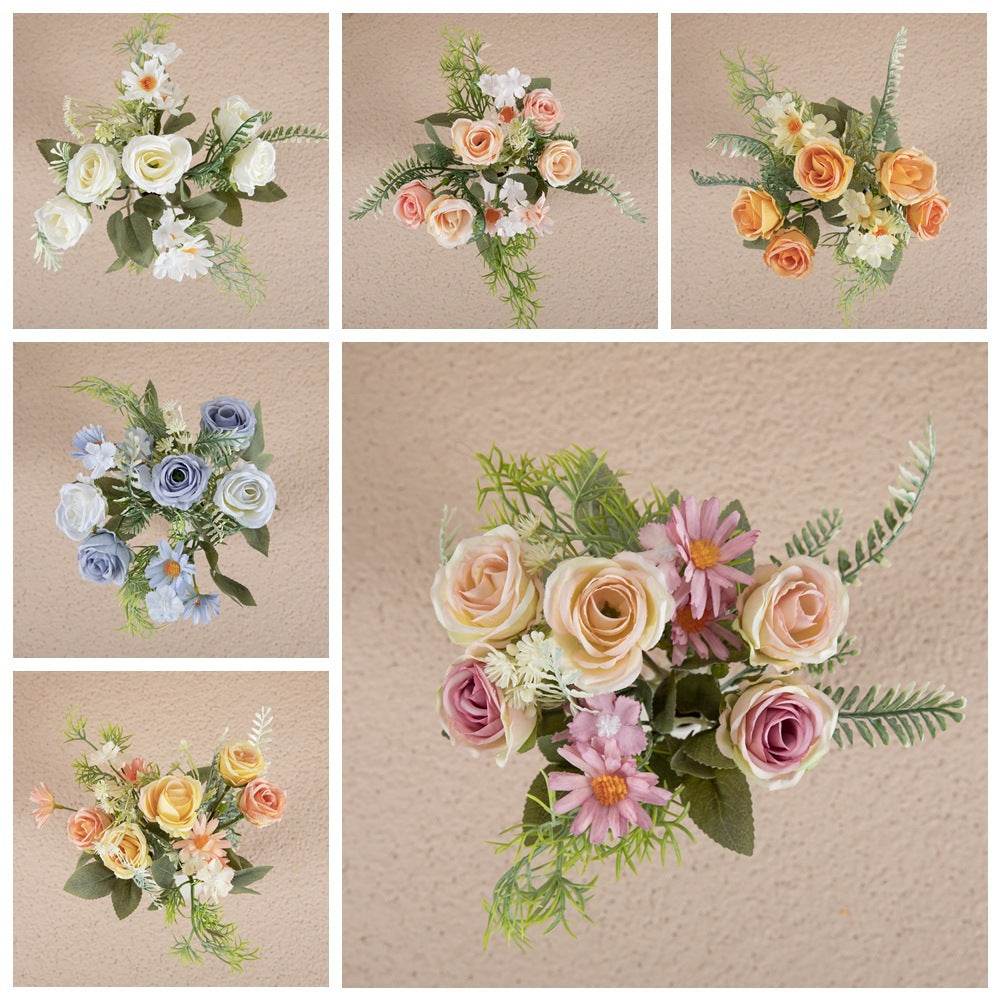 Ins Rose and Daisy Artificial Flower For Home Decor
