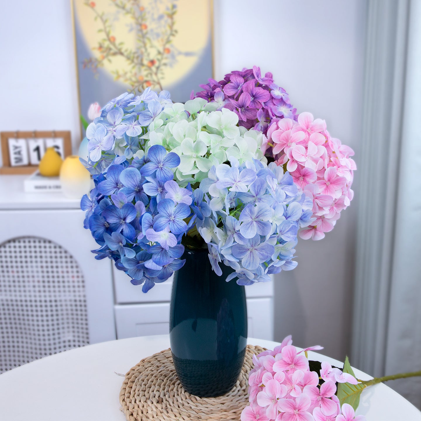 Hydrangea artificial flower for wedding & home