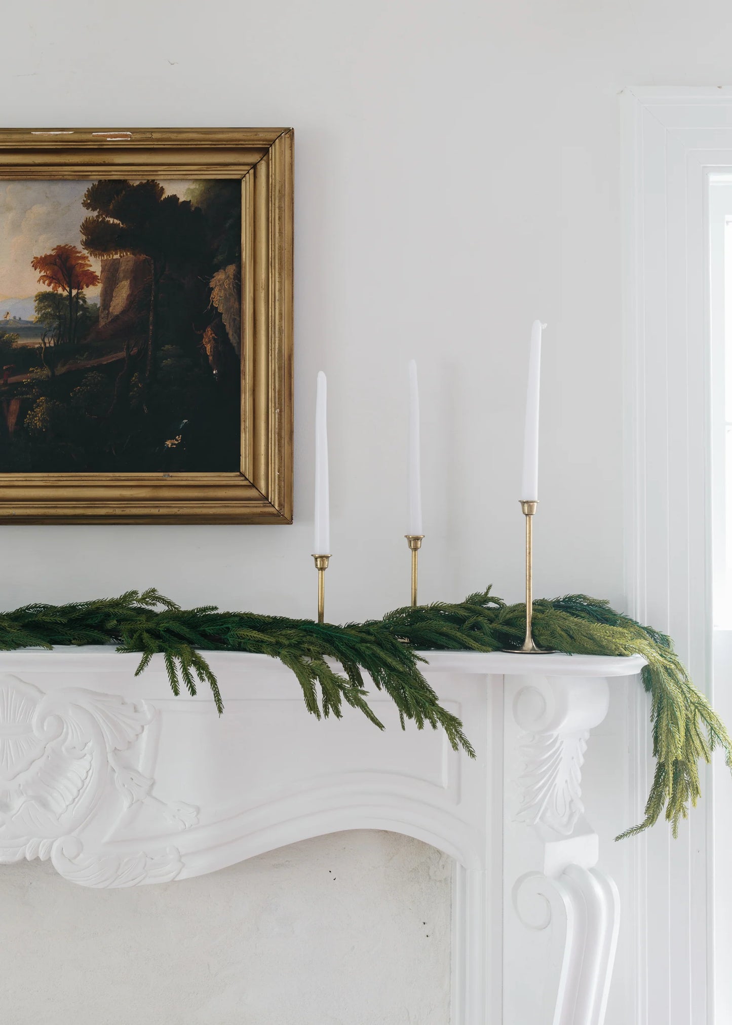 Real Touch Norfolk Pine Garland, Pack of 5