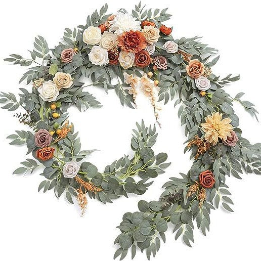 Artificial Table Flower Garland for wedding decor