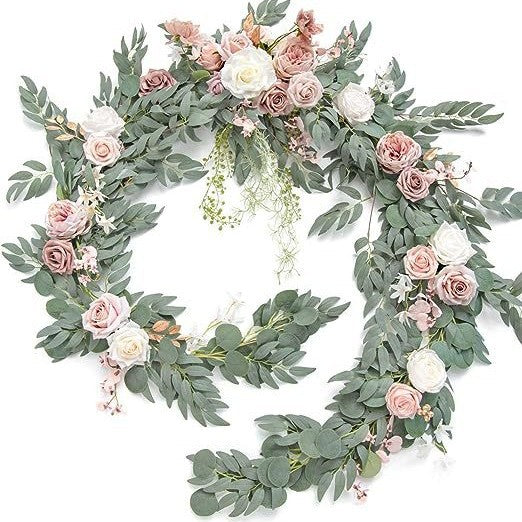 Artificial Table Flower Garland for wedding decor