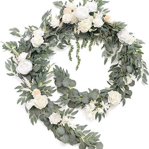Artificial Table Flower Garland for wedding decor